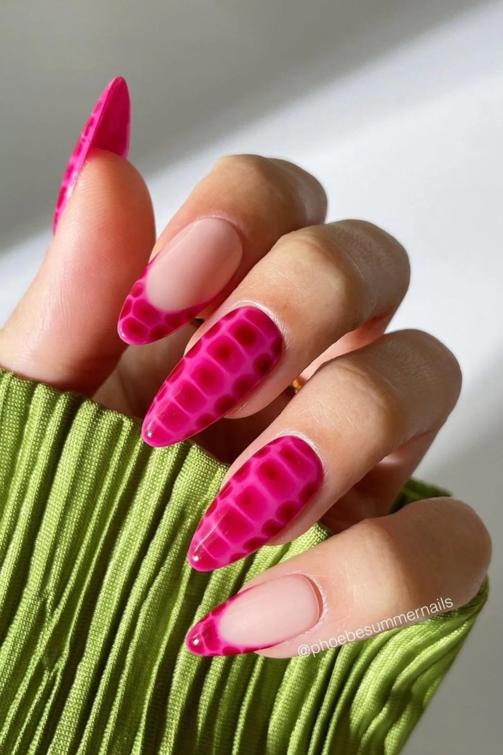 Vibrant Pink Animal Print